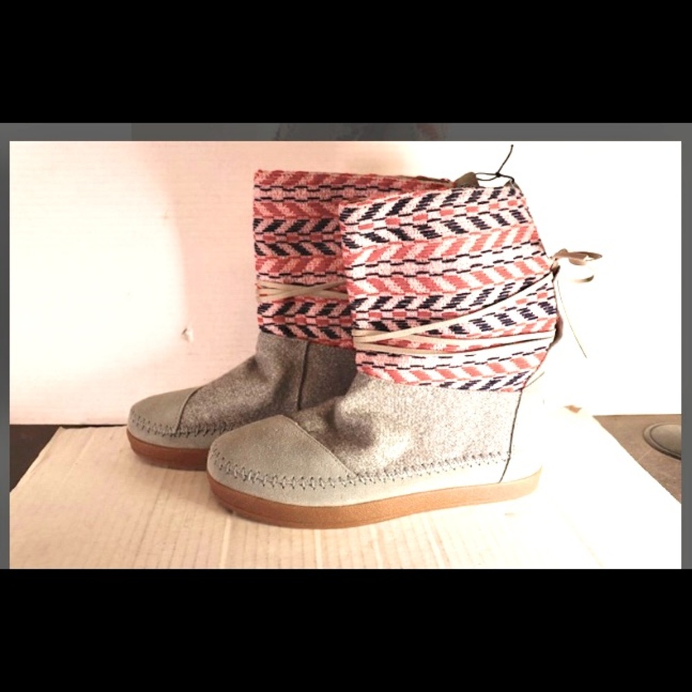 Toms Wrap Tie Boot